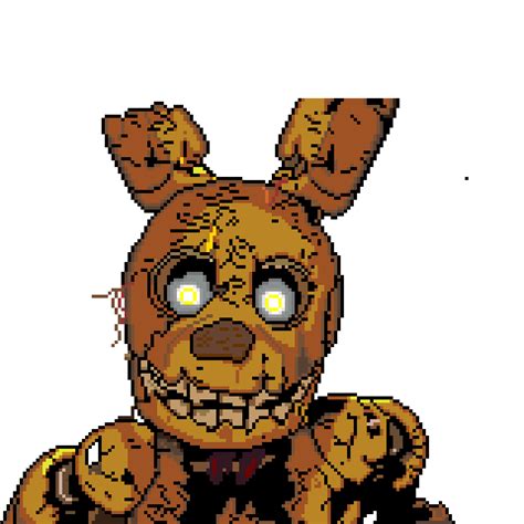 Springtrap pixel art