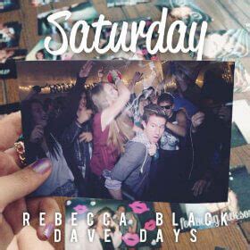 Music Spotlight: "Saturday" by Rebecca Black