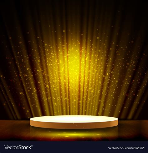 Gold scene Royalty Free Vector Image - VectorStock