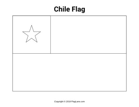 Flag Coloring Pages, Printable Coloring Pages, Coloring Books, Chile ...