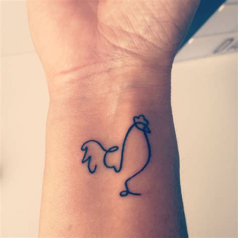 Tiny wrist tattoo rooster | Tiny wrist tattoos, Tattoos for women ...