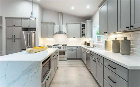 What Color Countertops Go Best With Gray Cabinets | Homeminimalisite.com