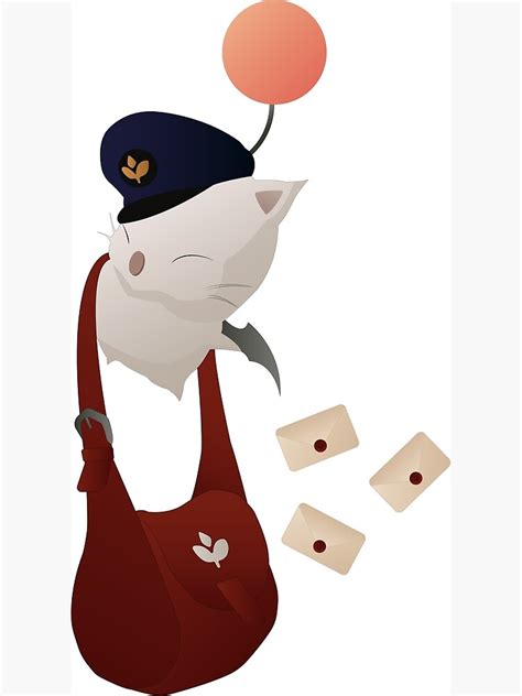 "Final Fantasy XIV - Delivery Moogle" Art Print for Sale by krispies69 ...