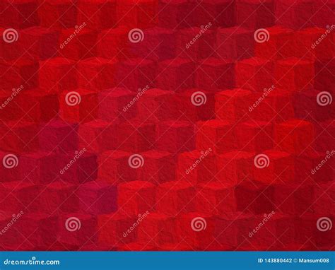 Red Color Pattern Background Stock Illustration - Illustration of ...