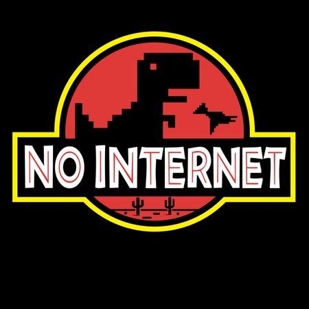 No internet game dinosaur - NeatoShop