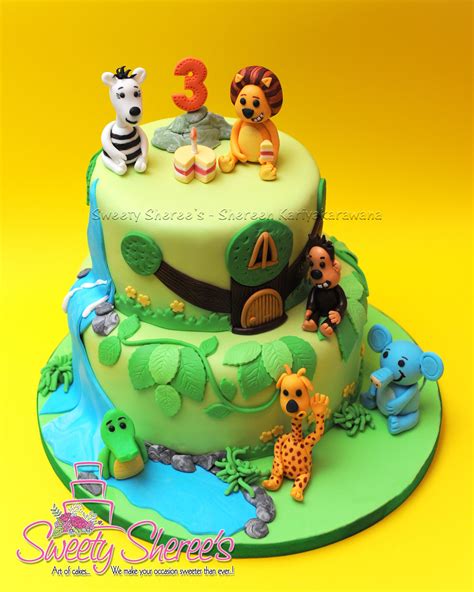 Raa Raa the Noisy Lion Cake | Lion cakes, Cake, Celebration cakes