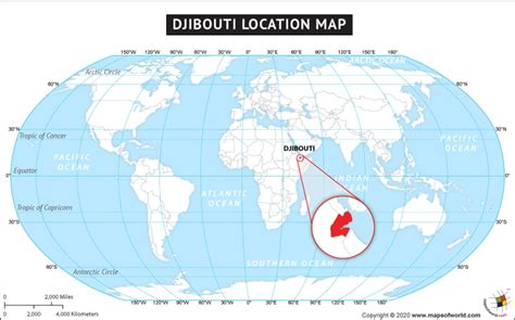 Where Is Djibouti On The World Map - Gretna Hildegaard