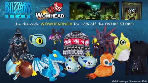 Blizzard Gear Shop Black Friday Discounts Now Live - Wowhead News