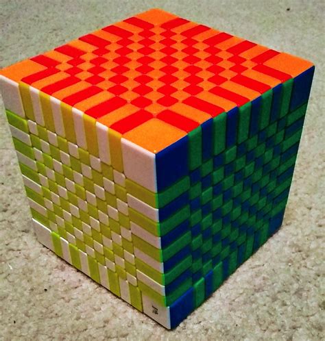 11x11 Rubik's Cube Checkerboard Pattern : r/mildlyinteresting