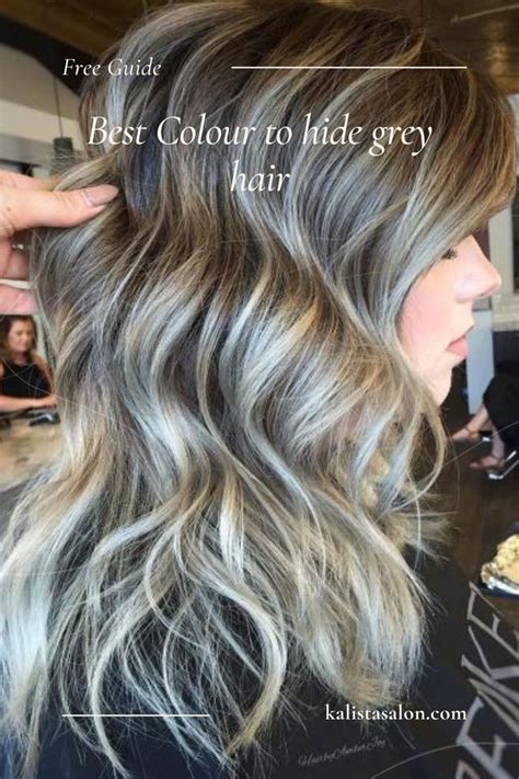 Best Colour to hide grey hair | Brunette hair color, Grey hair coverage ...