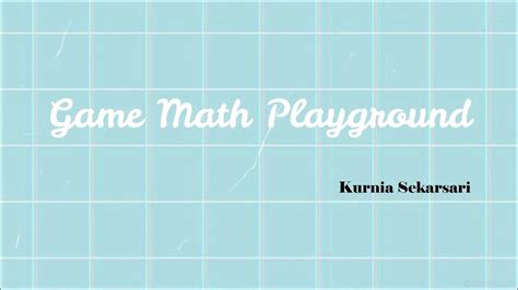 Tutorial Game Math Playground II 1 Step Equations - YouTube