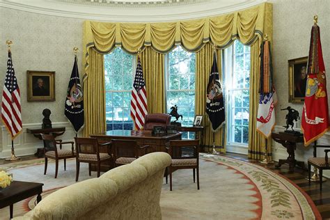 In Pictures: The Oval Office and West Wing After Renovations at the ...