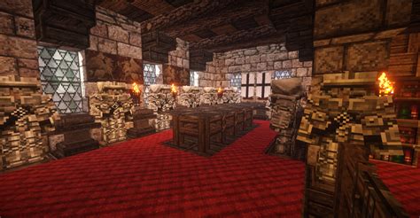 Realistic Medieval Castle [With Interior][Download][Stopped] Minecraft Map