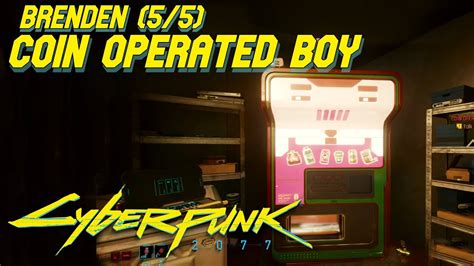 Cyberpunk 2077 - Brendan - Coin Operated Boy (5/5) [RTX 1080p] - YouTube