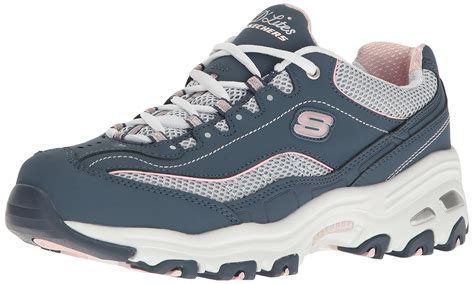 Skechers D'Lites Memory Foam Sport Lightweight Women's Sneakers Shoes ...