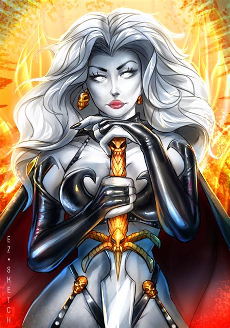 ArtStation - Lady Death, Elle Baker