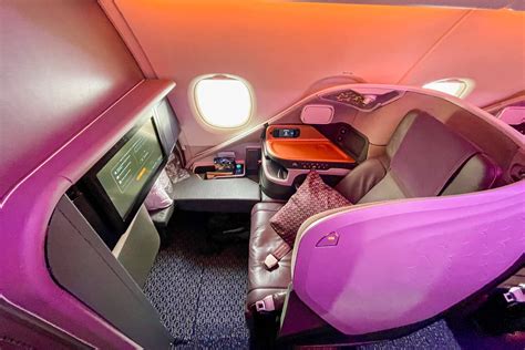 Review: Singapore Airlines A380 business class from Frankfurt to New ...