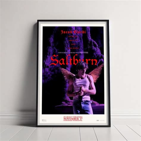 Saltburn Movie Poster, Canvas Poster Printing, Classic Movie Wall Art ...