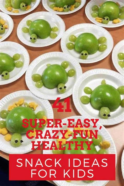 41 Easy, Fun Healthy Snack Ideas For Kids | Canvas Factory