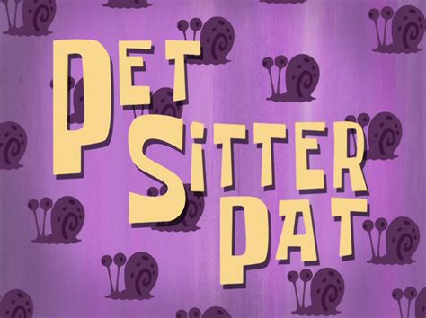 Pet Sitter Pat | Encyclopedia SpongeBobia | FANDOM powered by Wikia