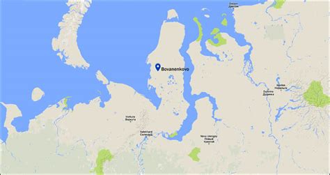 Yamal Peninsula Map