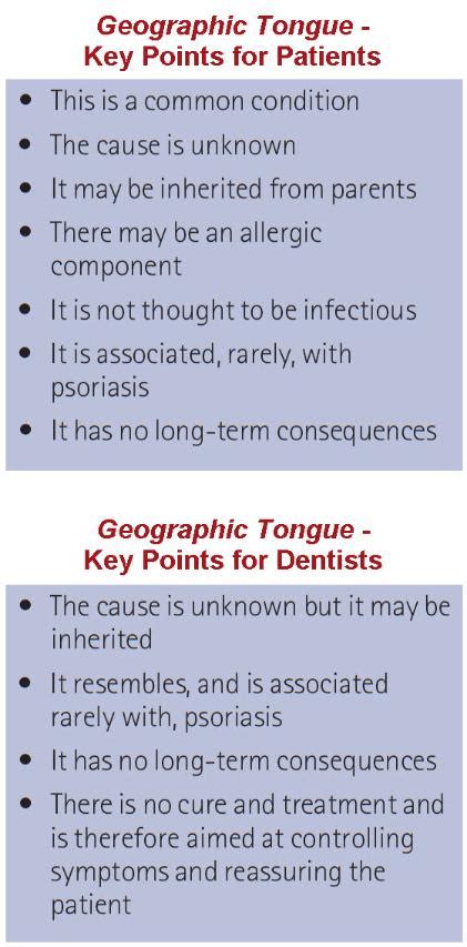 Geographic Tongue | Exodontia