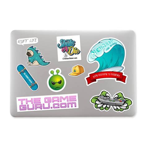 Custom laptop stickers