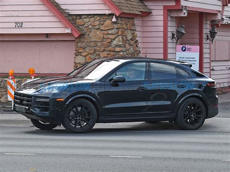 2023 Porsche Cayenne Coupe spied testing in Colorado | FLATSIXES