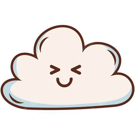 Cute Cloud Vector, Cute, Cloud, Cartoon Cloud PNG and Vector with ...