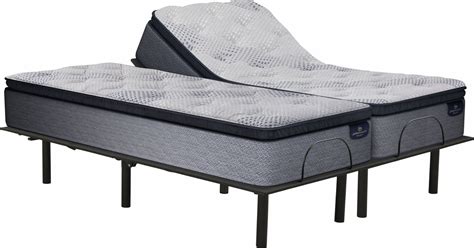 Serta Perfect Sleeper Gladwyn Split King Mattress with Reverie O200 ...