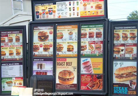 All You Need: Arbys Menu