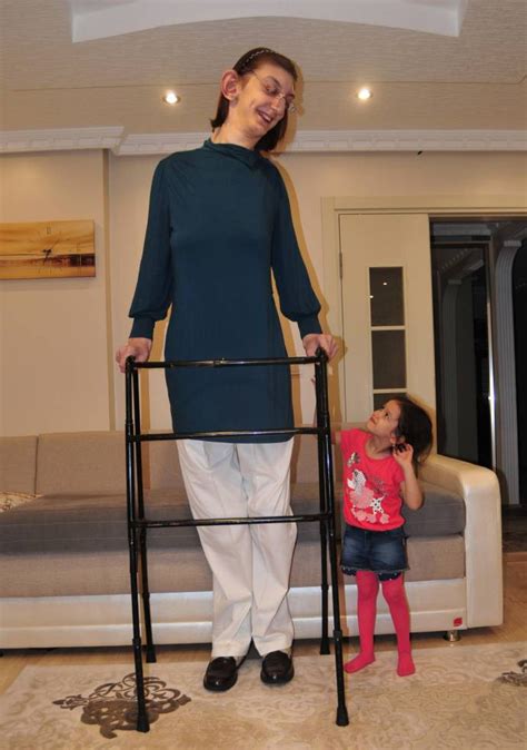 Turkey’s Rumeysa Gelgi confirmed as the world’s tallest woman living ...