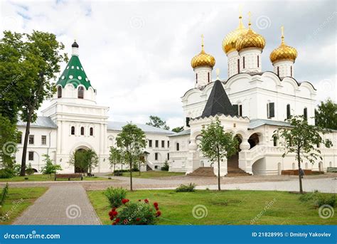 Trinity Cathedral (Kostroma) Stock Image - Image of historical ...