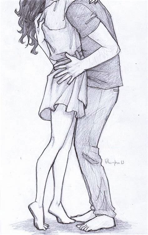 40 Romantic Couple Hugging Drawings and Sketches - Buzz16 | Couple ...