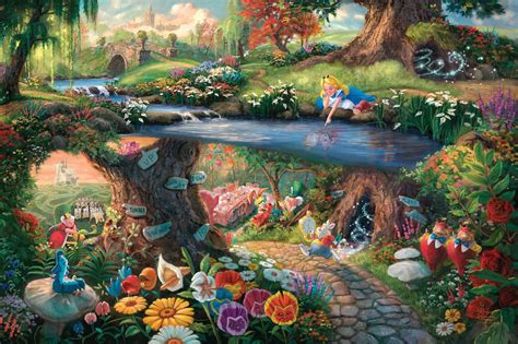 Alice in Wonderland achtergrond: breng een sprookjesachtig element in ...