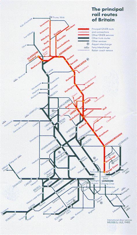 Uk Train Line Map – Verjaardag Vrouw 2020