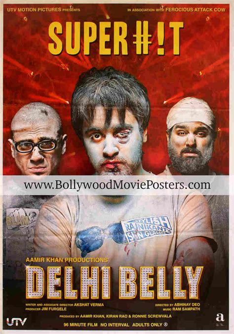 Delhi Belly poster for sale: Buy original Bollywood movie posters online