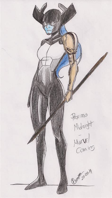 Proxima Midnight (Marvel Comics) by L4154 on DeviantArt