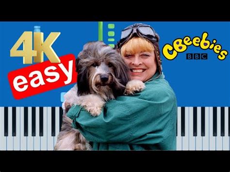 Cbeebies - Come Outside Theme Song (Slow Easy Medium) Piano Tutorial 4K ...