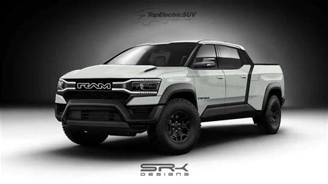 Ram 1500 Electric Pickup Rendered Based On New Teasers