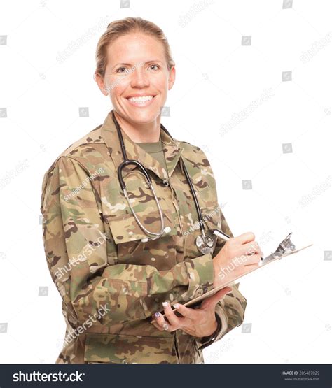 Female Army Doctor Nurse Uniform On Stock Photo 285487829 | Shutterstock