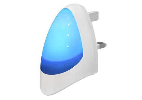 Automatic Blue LED Night Light Plug In Dusk to Dawn