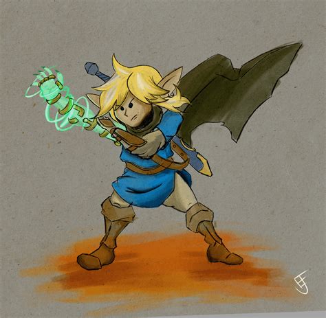 [TOTK] [OC] TotK Ultrahand Link Digital copic inspired artstyle : r/zelda