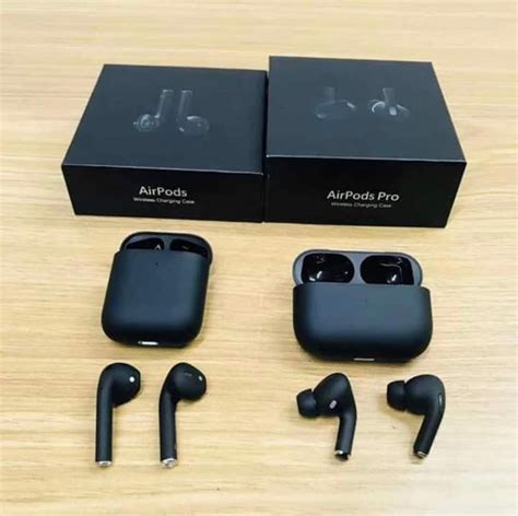 Apple Airpods Pro Master Copy (Matte-Black) | fillincart.com