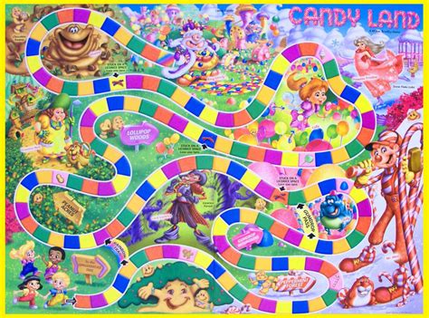 I like the idea of a candyland mural! | Candyland games, Candyland ...