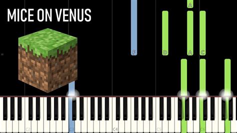 Minecraft - Mice On Venus (Piano Tutorial) [Synthesia] - YouTube