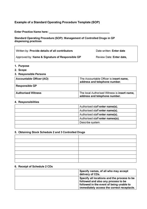 37 Best Standard Operating Procedure (SOP) Templates