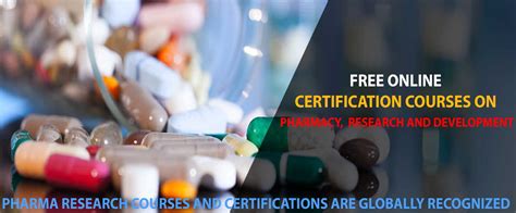 Free Online Pharmacy Courses with Certificates - INFOLEARNERS