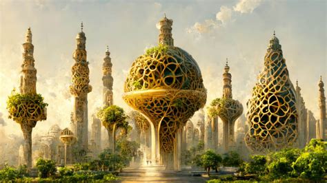 Babylon Shrine, Baghdad, Iraq Concept De|Futuristic