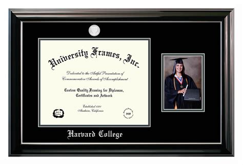 Custom Diploma Frames With Portrait-University Frames | Frame, Diploma ...